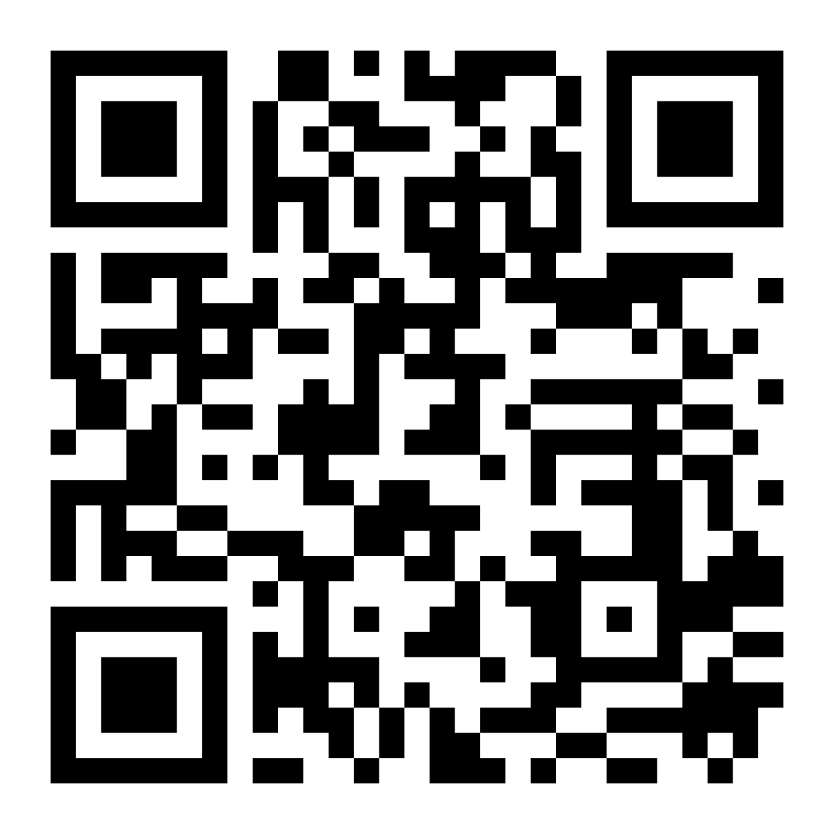 QR code that opens the Four Season Travel request a quote page
